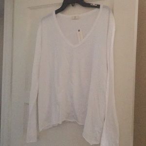 White Long-sleeves tee